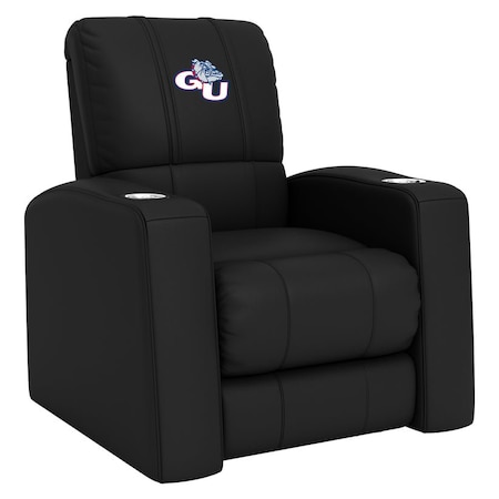 Dreamseat Home Theater Recliner with Gonzaga Bulldogs Logo XZ418301RHTCDBLK-PSCOL13330